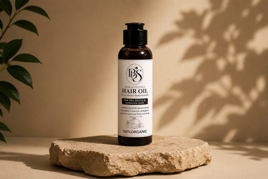 DBS Herbal Infused Hair Oil 120ML – Natural Hair Growth Oil for Hair Fall, Dry, Frizzy & Damaged Hair