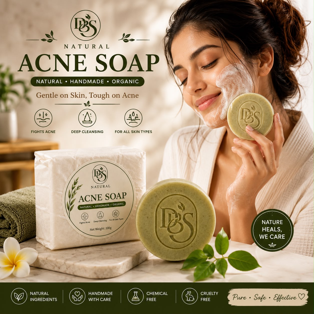 DBS Natural Acne Soap