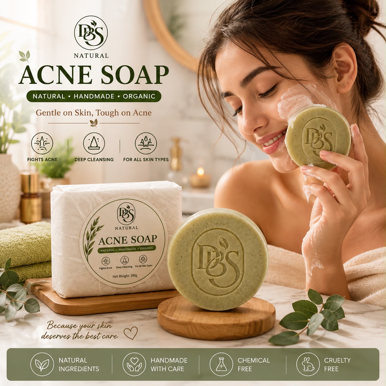 DBS Natural Acne Soap