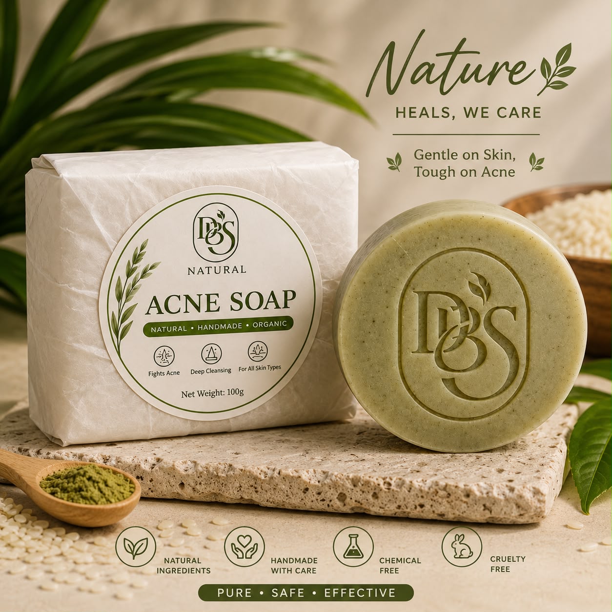 DBS Natural Acne Soap