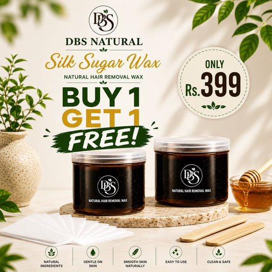 DBS Natural Silk Sugar Wax   BUY 1 GET 1 FREE
