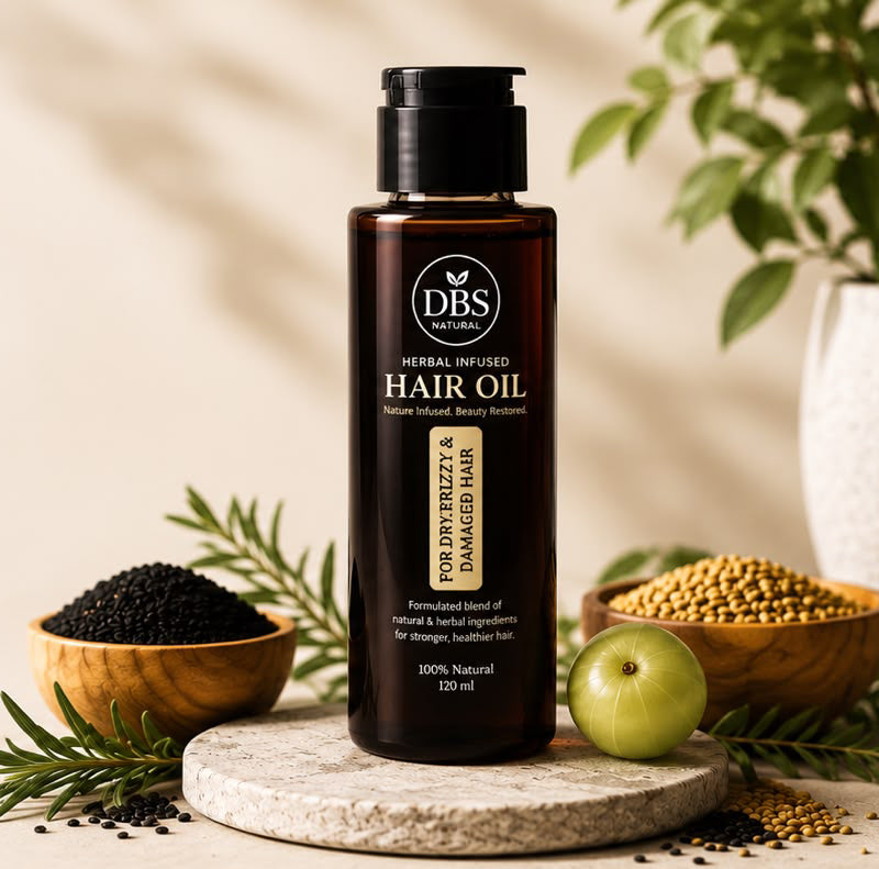 DBS Herbal Infused Hair Oil – 120ML